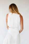 CLEOPATRA TOP  - WHITE