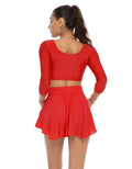 ASCELLA SHORTS - SCARLET