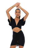 JUNO TOP-BLACK