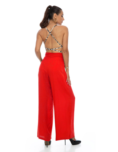 POLARIS TROUSERS - SCARLET