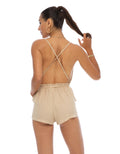 STARLA PLAYSUIT-SAND