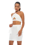 ZALIA TOP- WHITE