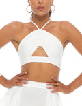 ZALIA TOP- WHITE