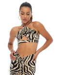 ZALIA TOP- ZEBRA