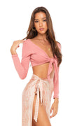 ALYA TOP - BLUSH