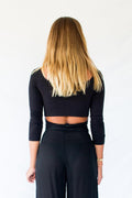 ALYA TOP - BLACK