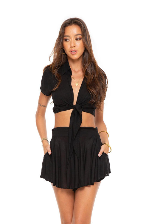 ASCELLA SHORTS - BLACK