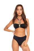 CASSANDRA TOP - BLACK