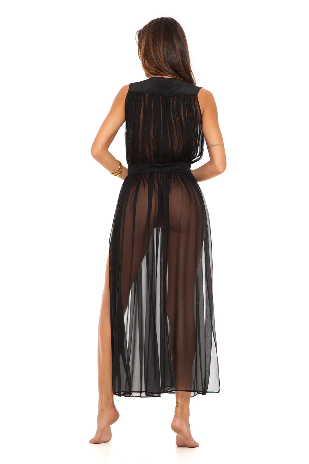 BLACK SILK PLUNGE V BEACH MAXI DRESS WITH THIGH HIGH SIDE SPLITS stellar-dust.com BLACK SILK PLUNGE V BEACH MAXI DRESS WITH THIGH HIGH SIDE SPLITS stellar-dust.com
