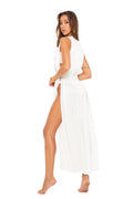 CLEOPATRA SILKY MAXI  - WHITE