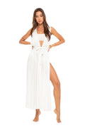 CLEOPATRA SILKY MAXI  - WHITE
