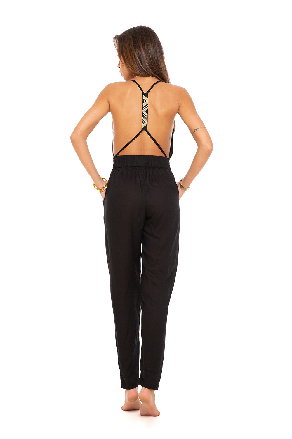 GAIA JUMPSUIT - BLACK