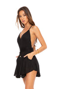 GAIA PLAYSUIT - BLACK