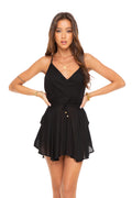 GAIA PLAYSUIT - BLACK