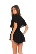IRINI PLAYSUIT - BLACK