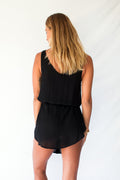 NASHIRA SHIRT DRESS - BLACK