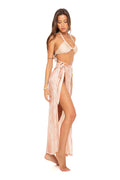 OSIRIS WRAP SKIRT - DUSK SERPENT