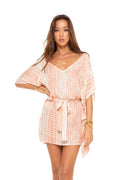 TALITHA MINI DRESS - DUSK SERPENT