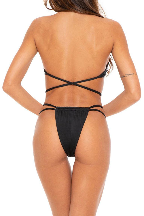 ZAPHORA BOTTOMS - BLACK