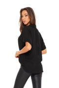 ZENIAH SHIRT - BLACK - stellar-dust.com